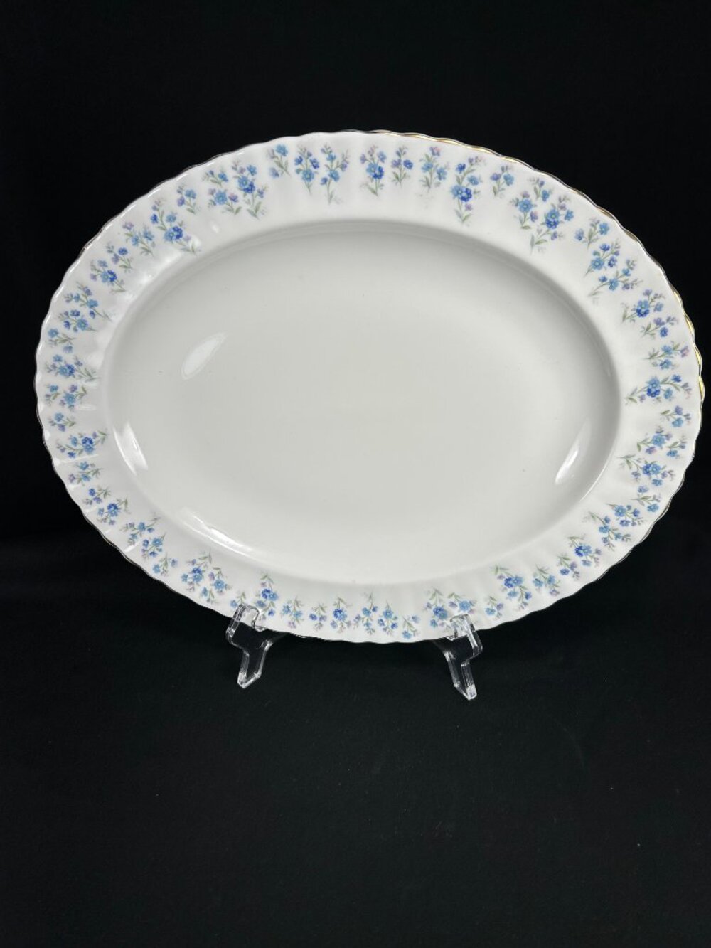 Royal Albert UK Memory Lane fine bone china oval serving platter
